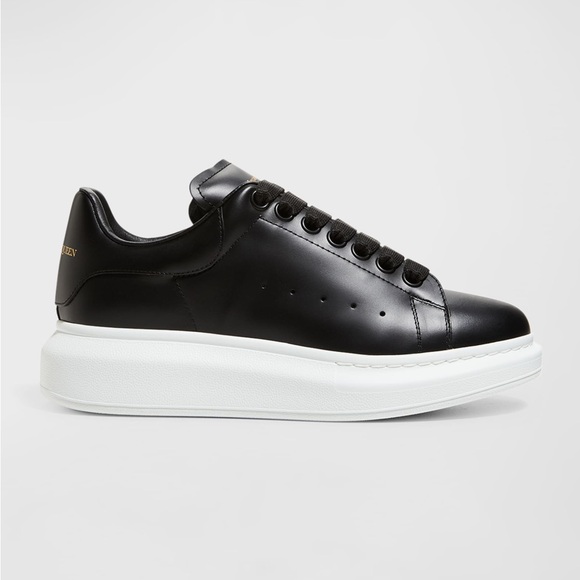 Alexander McQueen Black and White Sneakers